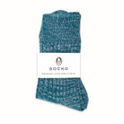 Socko - 100% Recycled Socks, Teal Fleck - Buy Me Once UK