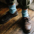 Socko - 100% Recycled Socks, Teal Fleck - Buy Me Once UK