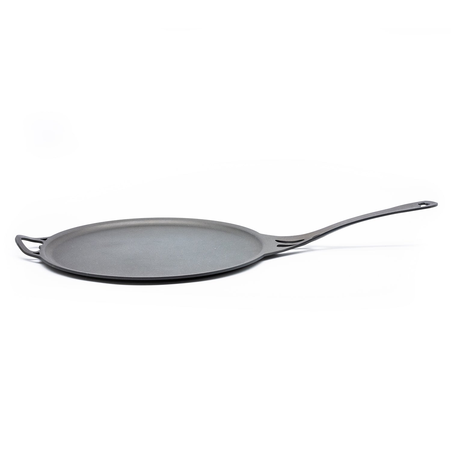 Solidteknics - 31cm Quenched Seamless Iron Crepe Pan - Buy Me Once UK