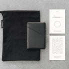 Winston Card Holder - Charcoal made in England by Wingback.