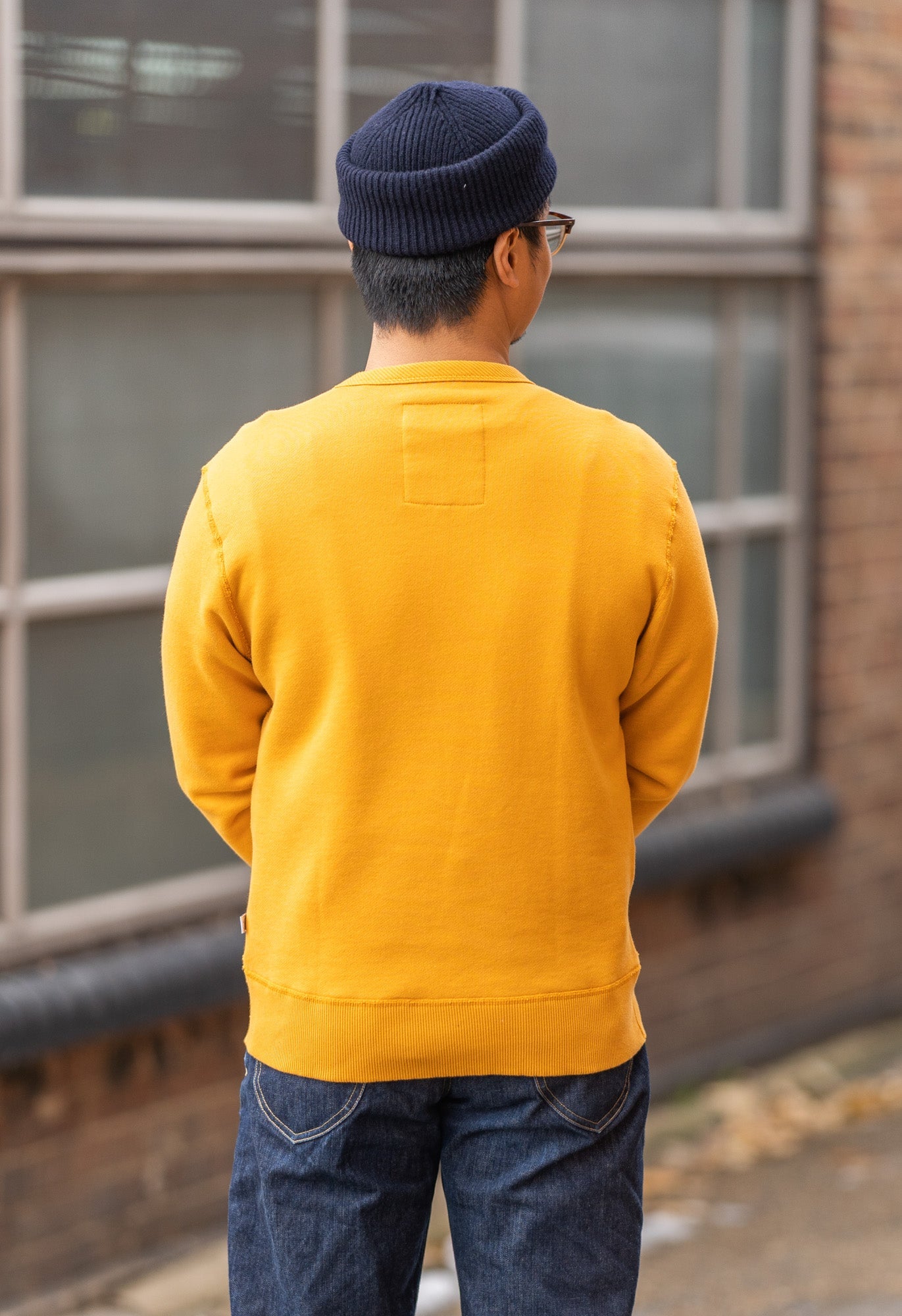 Mustard sweatshirt sale