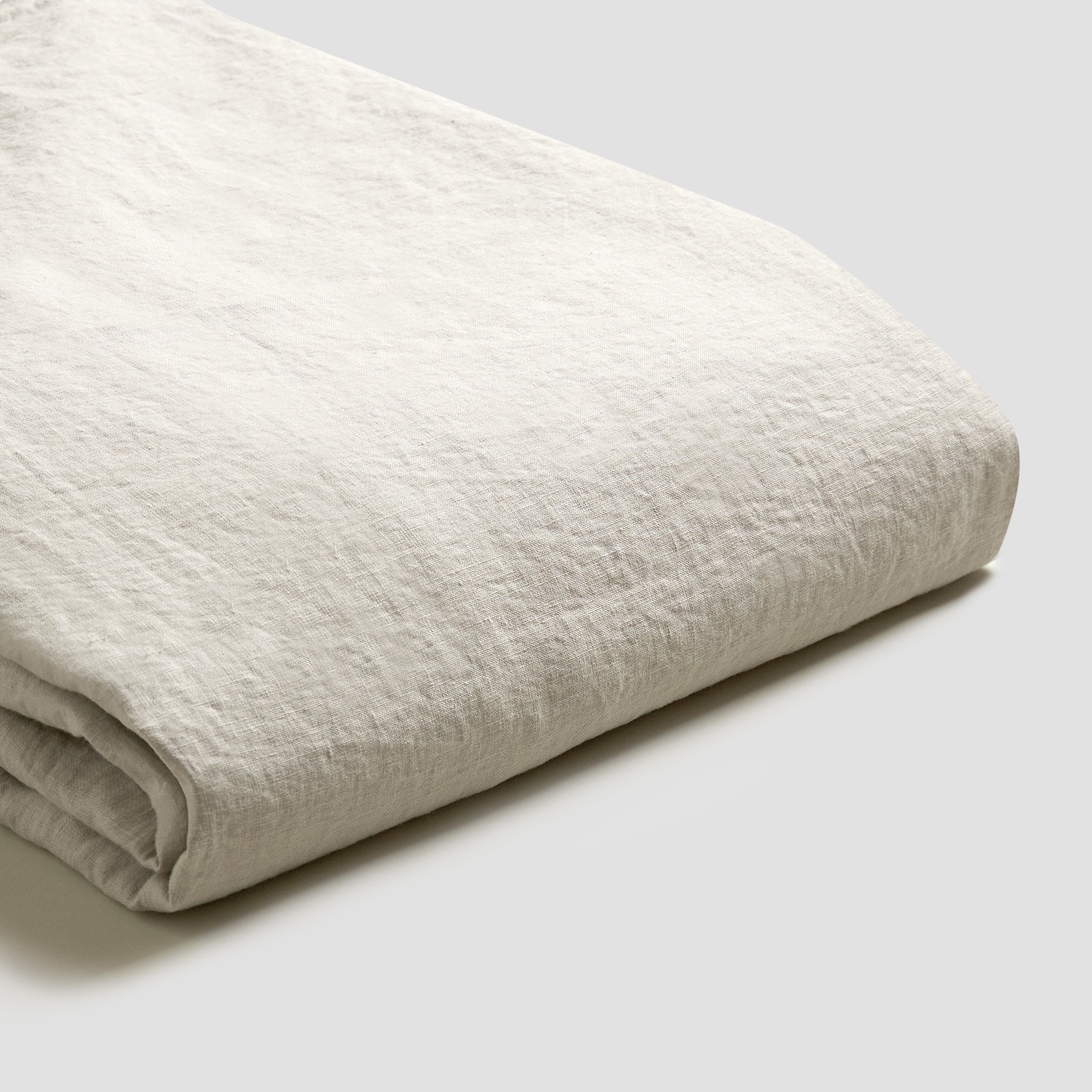 Oatmeal Linen Duvet Cover