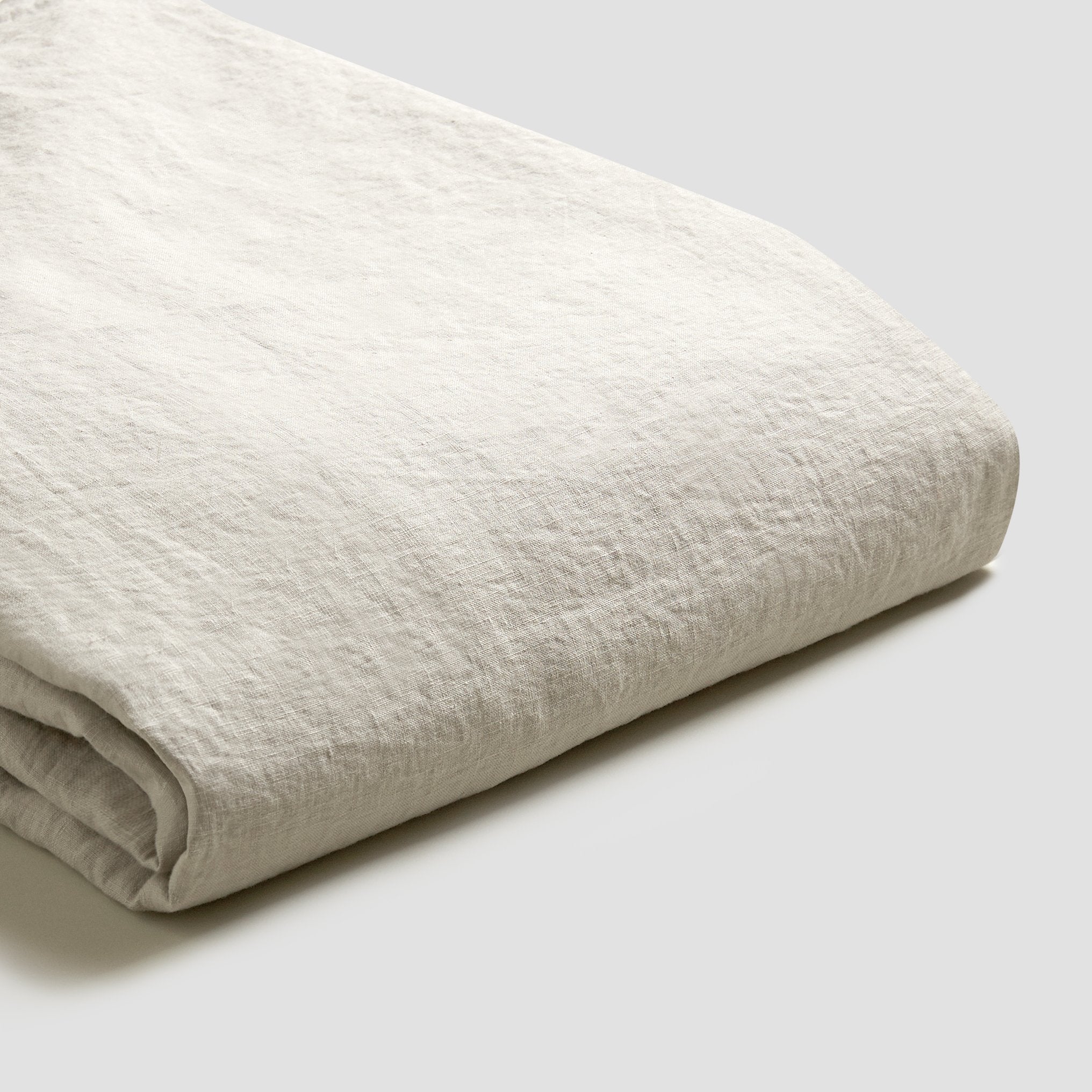 Oatmeal Linen Flat Sheet