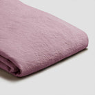 Raspberry Linen Duvet Cover