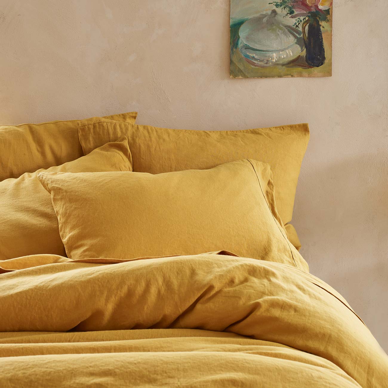 Honey Linen Bedding