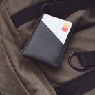 Winston Card Holder - Charcoal made in England by Wingback.