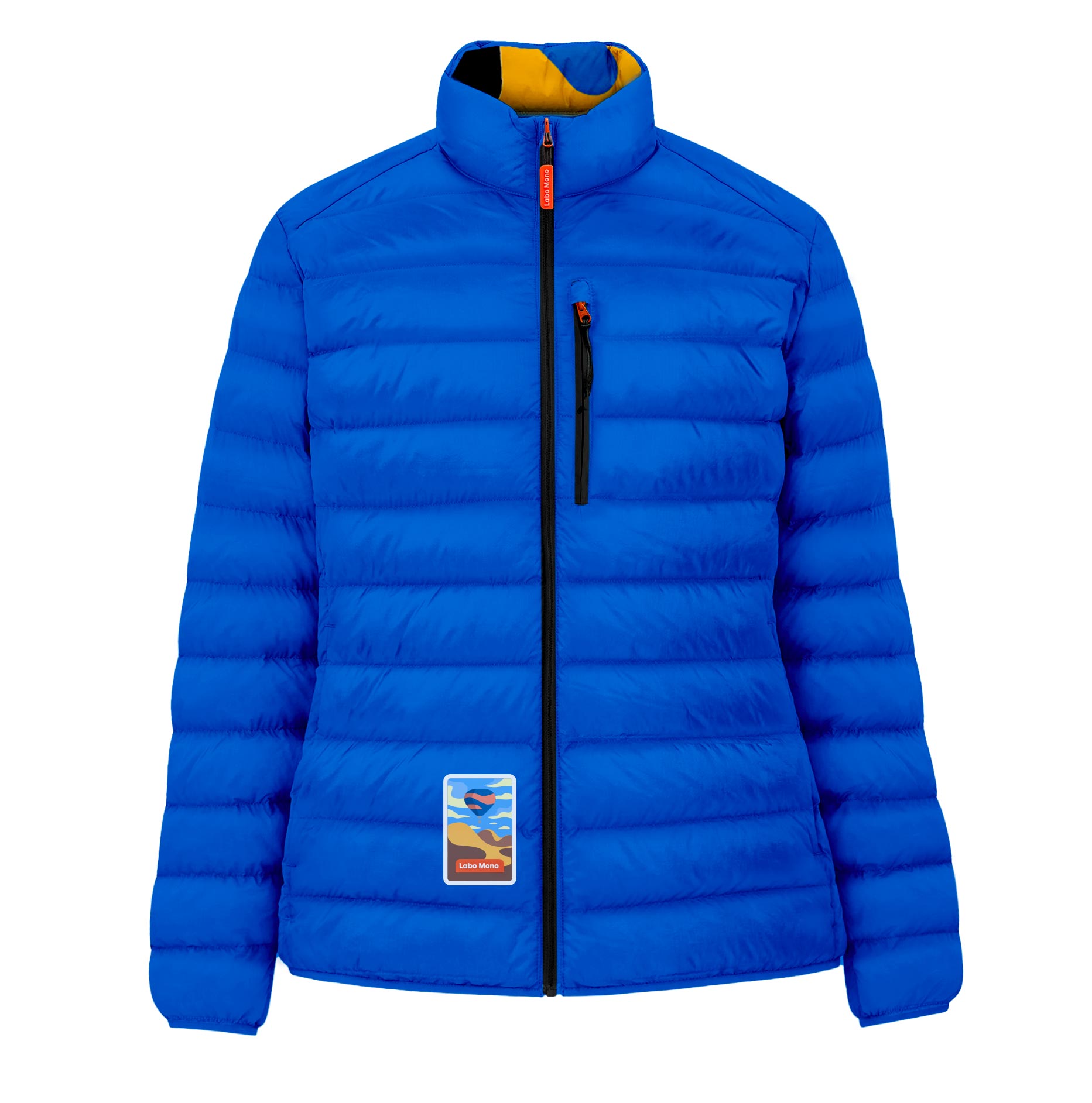 Women s Lightweight Puffer Jacket Blue Buy Me Once UK