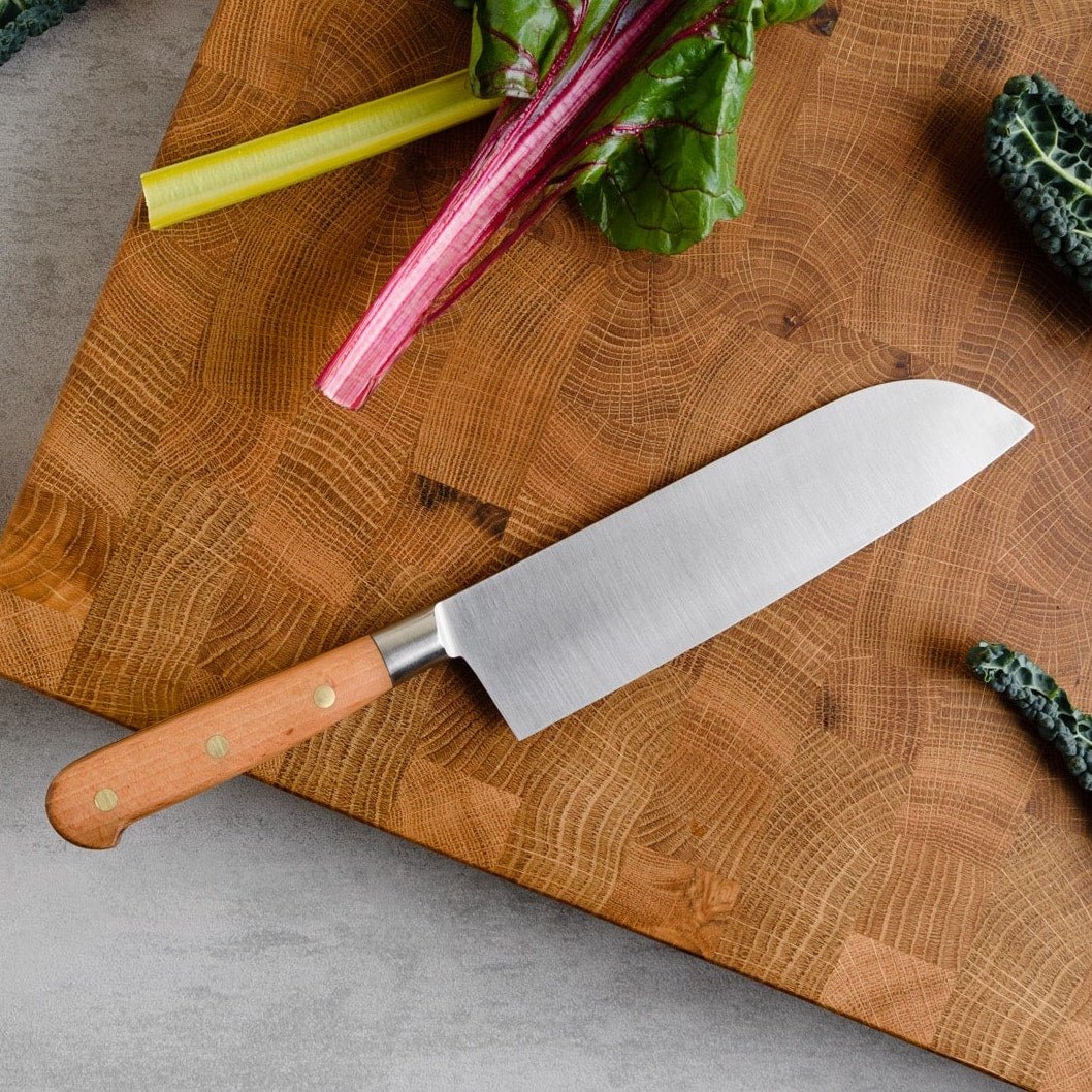 Forest & Forge - Beech wood Santoku Knife, 18cm - Buy Me Once UK