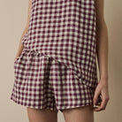 Piglet in Bed - Berry Gingham Cami Pyjama Set - Buy Me Once UK