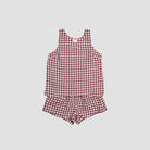 Piglet in Bed - Berry Gingham Cami Pyjama Set - Buy Me Once UK