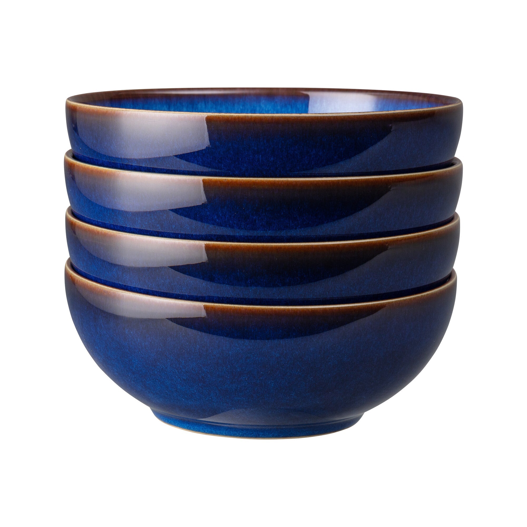 Denby - Blue Haze 4 Piece Coupe Cereal Bowl Set - Buy Me Once UK