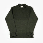 Blackhorse Lane Ateliers - British Wool Guernsey Unisex Jumper, Green - Buy Me Once UK