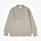 Blackhorse Lane Ateliers - British Wool Guernsey Unisex Jumper, Oatmeal - Buy Me Once UK