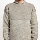 Blackhorse Lane Ateliers - British Wool Guernsey Unisex Jumper, Oatmeal - Buy Me Once UK