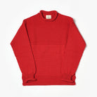 Blackhorse Lane Ateliers - British Wool Guernsey Unisex Jumper, Red - Buy Me Once UK