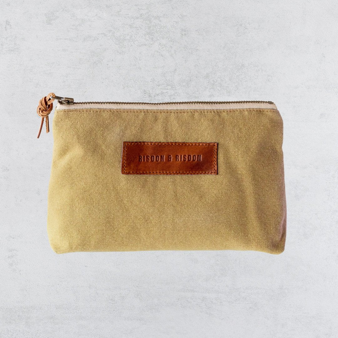 Risdon & Risdon - Canvas Zip Pouch - Buy Me Once UK