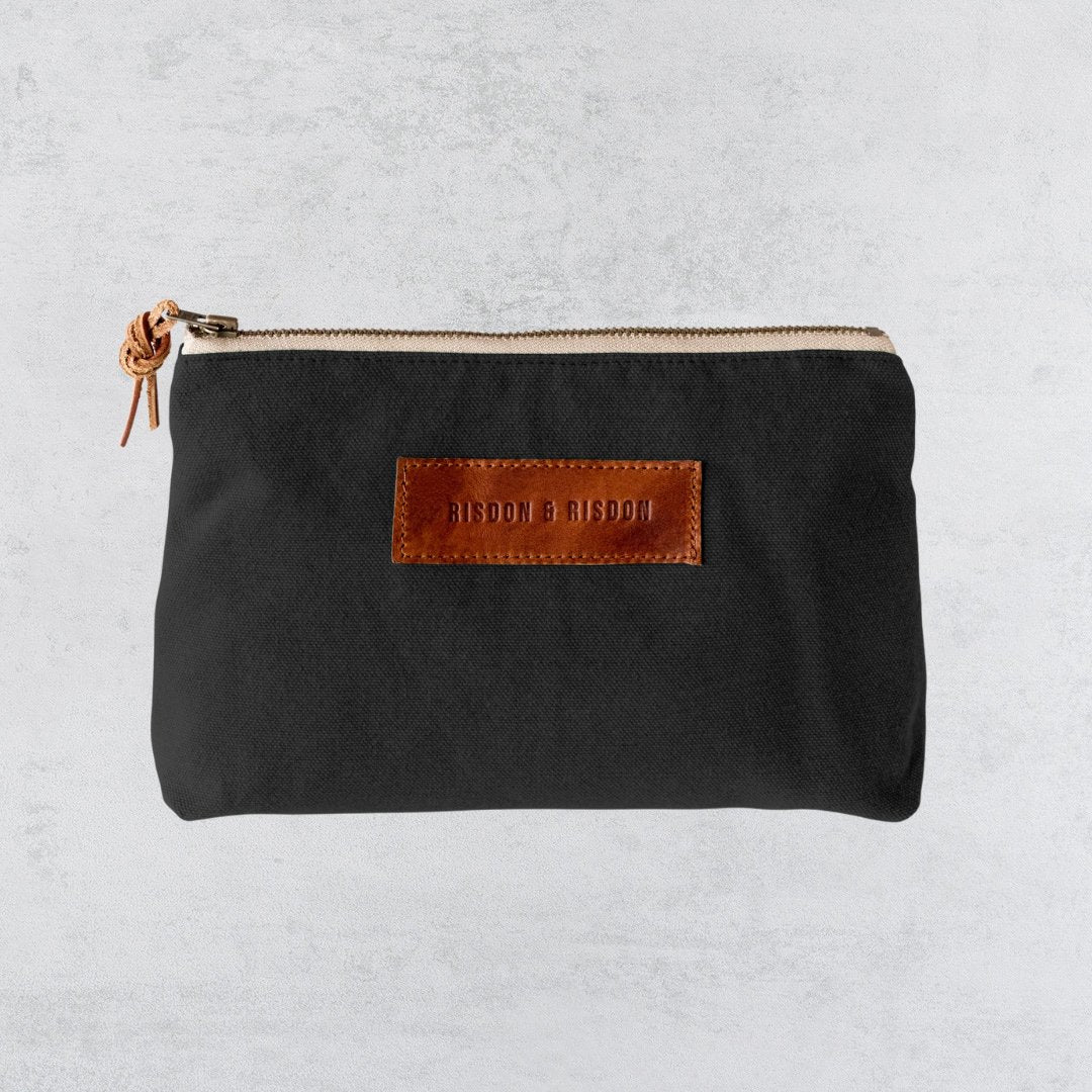 Risdon & Risdon - Canvas Zip Pouch - Buy Me Once UK