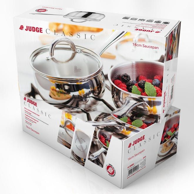 Judge - Classic Saucepan, Various Sizes - Buy Me Once UK