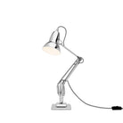 Sleek Anglepoise Original 1227 Desk Lamp in Bright Chrome. Durable, stylish, and perfect for modern workspaces.