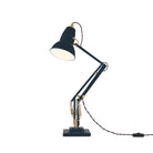 Elegant and durable Ink Blue Anglepoise Original 1227™ Brass Desk Lamp. Ideal for stylish, high-quality home office lighting.