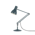 Elegant slate grey Anglepoise Type 75 Desk Lamp. Durable with a sleek close-up view, ideal for modern workspaces.