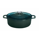 Chasseur - Enamelled Cast Iron Round Dutch Oven, Forest Green - Buy Me Once UK