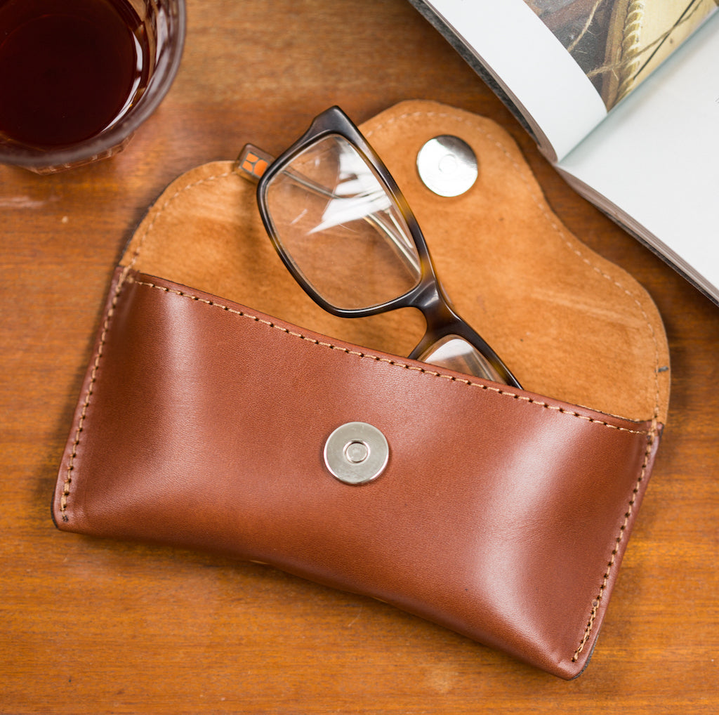 Small Leather Goods - Leather Glasses Case