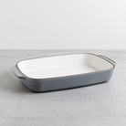 Samuel Groves - Grey & White Cast Iron Enamel Baking Dish - Buy Me Once UK