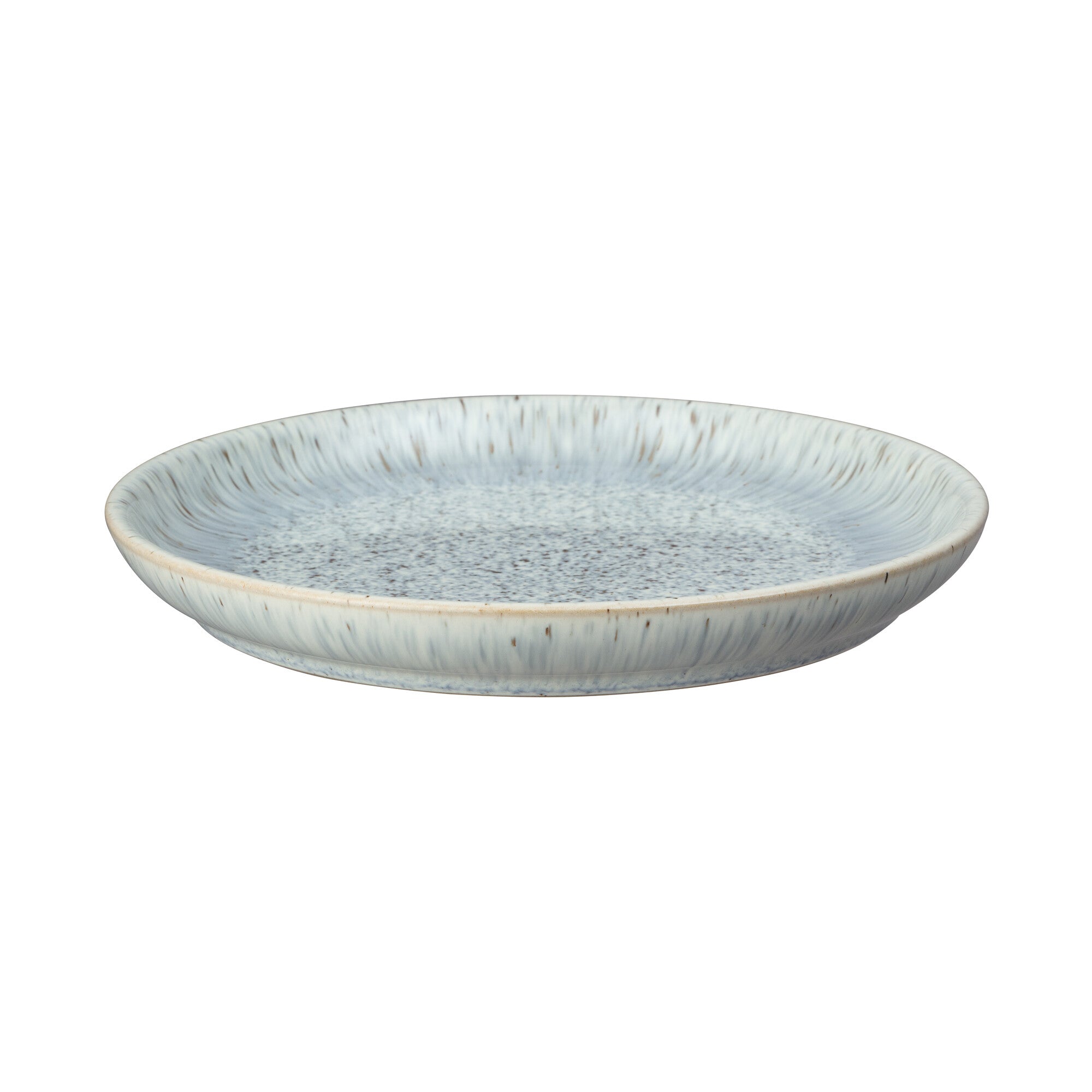 Denby - Halo Speckle Set of 4 Medium Coupe Plates - Buy Me Once UK