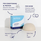 KIND2 - Hydrating Shampoo & Conditioner Bar Bundle - Buy Me Once UK