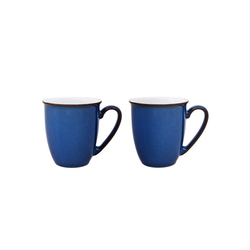 Denby - Imperial Blue Coffee Mug, Set of 2 - Buy Me Once UK