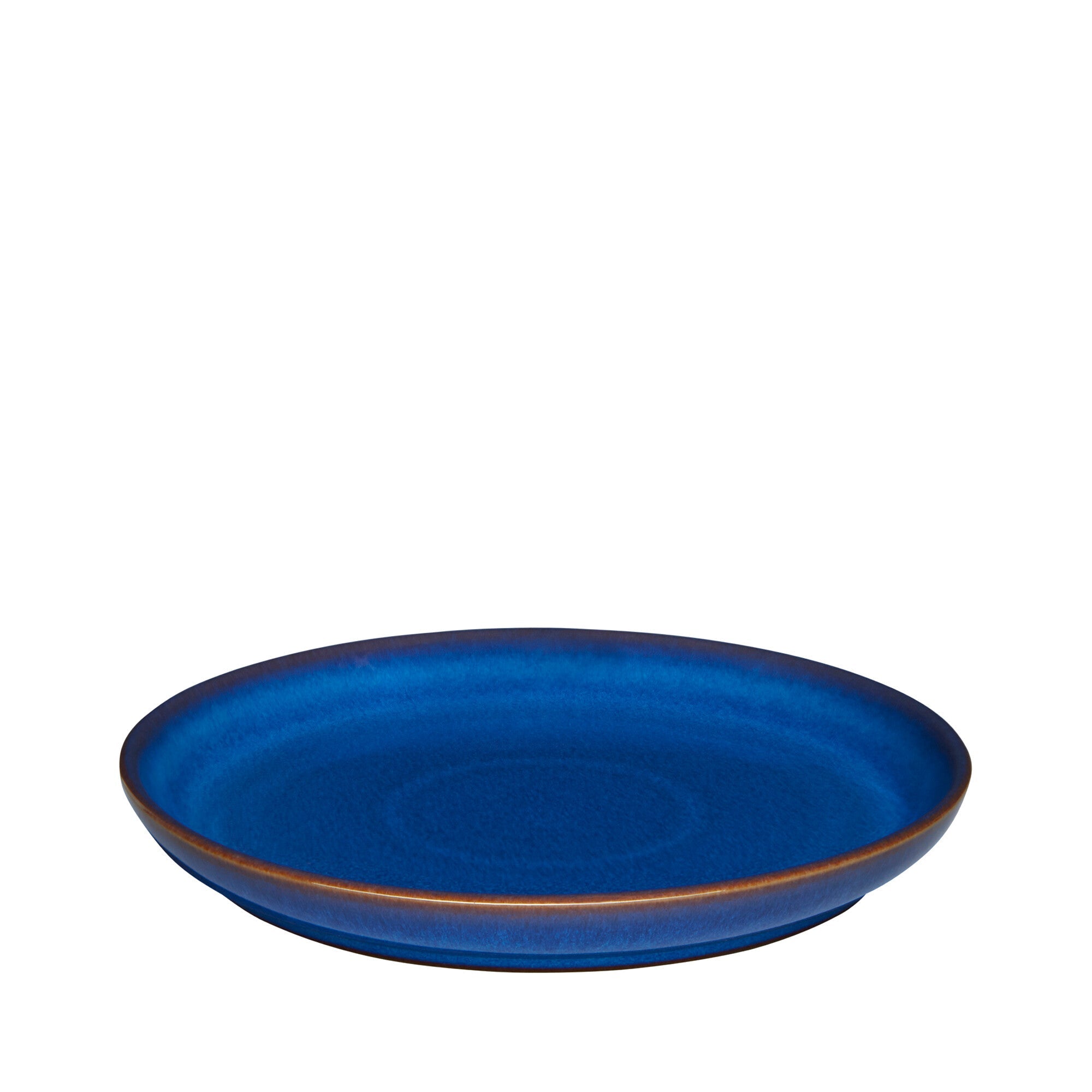 Denby - Imperial Blue Set of 4 Medium Coupe Plates - Buy Me Once UK