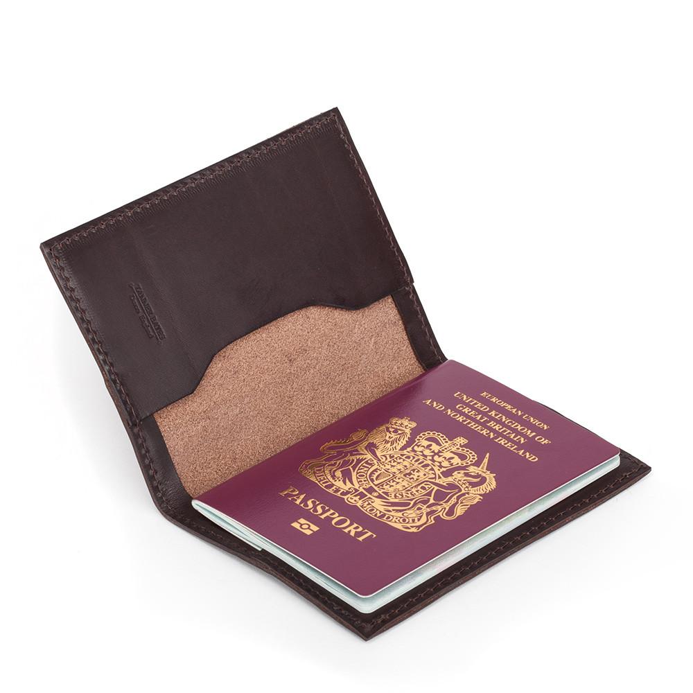 Tanner Bates - Leather Passport Wallet - Buy Me Once UK