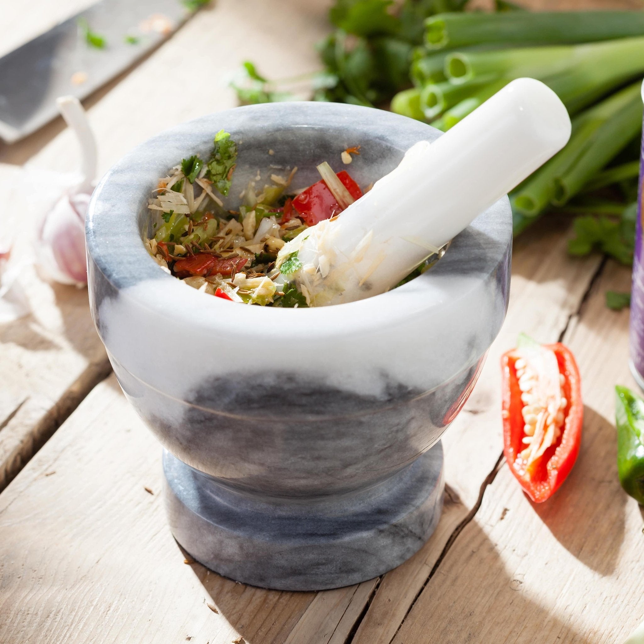 Judge - Marble Mortar & Pestle - Buy Me Once UK