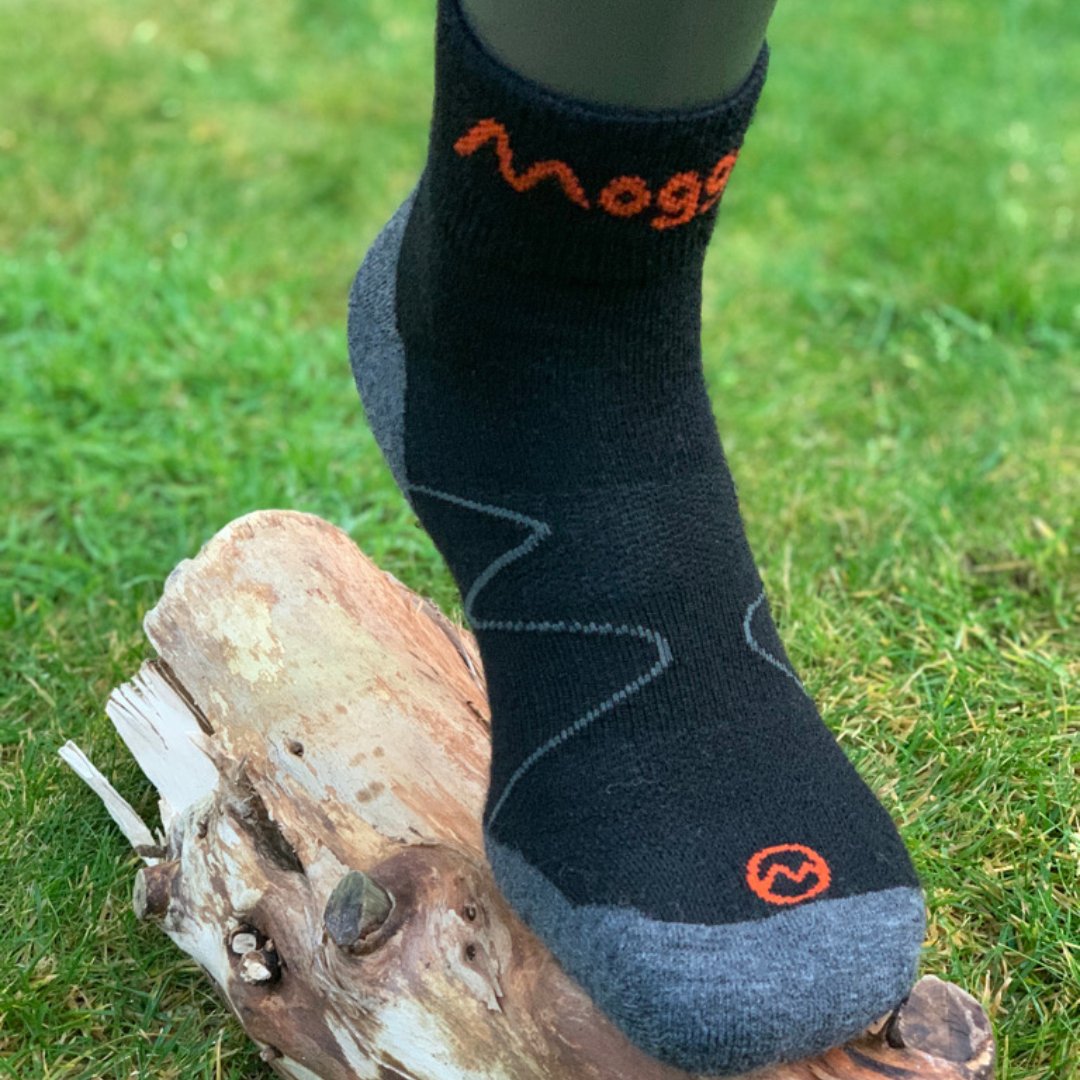 Moggans - Merino Wool Ankle Running Socks, Set of 2 - Buy Me Once UK