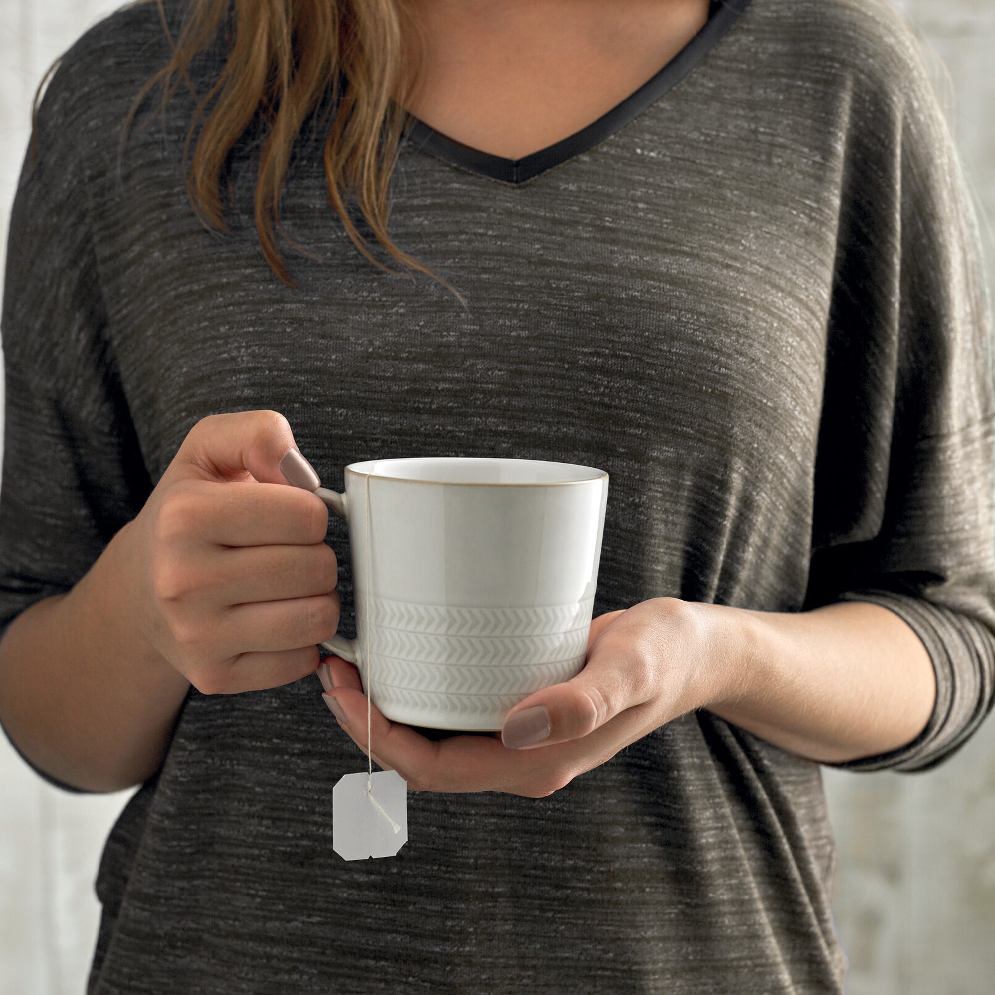 Denby - Natural Canvas Set of 2 Textured Large Mug - Buy Me Once UK