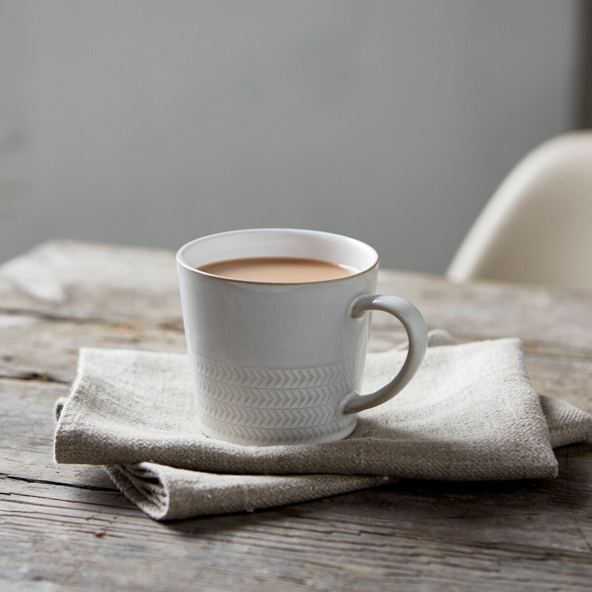 Denby - Natural Canvas Set of 2 Textured Large Mug - Buy Me Once UK