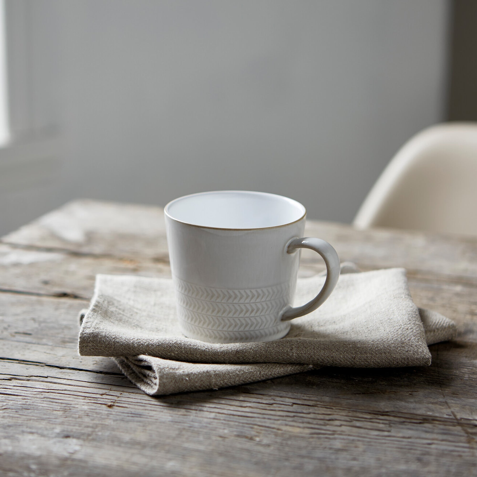 Denby - Natural Canvas Set of 2 Textured Large Mug - Buy Me Once UK