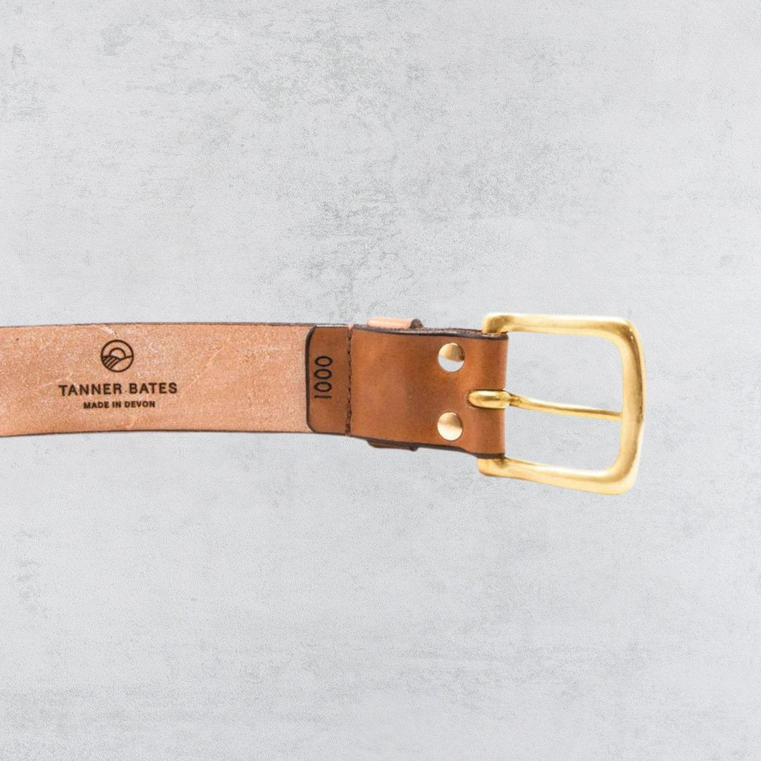 Tanner Bates - Oak Bark Devon Belt - Buy Me Once UK