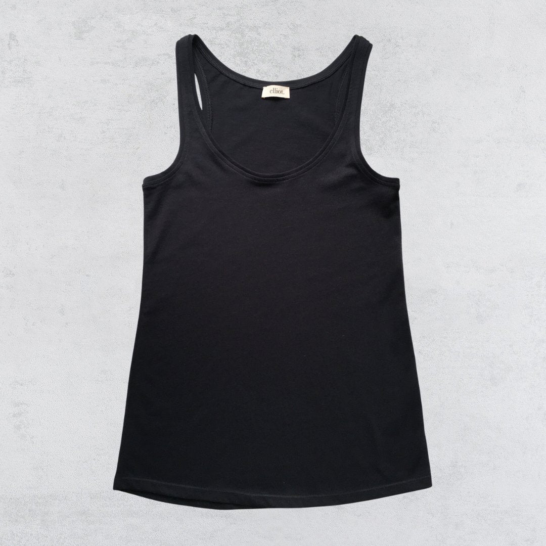 Elliot Organics - Organic Cotton Curved Hem Tank Top - Buy Me Once UK