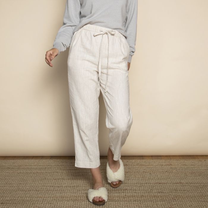 Dip & Doze - Organic Cotton & Hemp Cropped Lounge Trousers - Buy Me Once UK