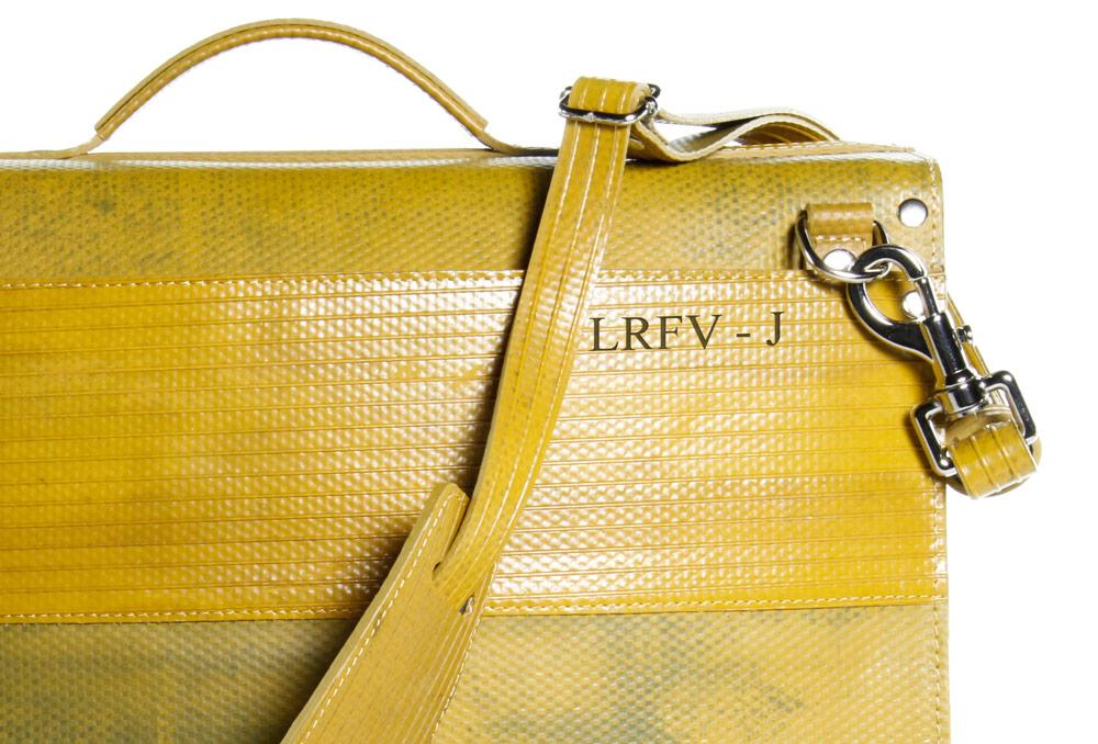 Elvis & Kresse - Reclaimed Fire Hose Attaché Case - Buy Me Once UK