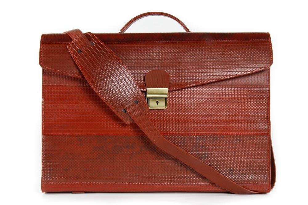 Elvis & Kresse - Reclaimed Fire Hose Attaché Case - Buy Me Once UK