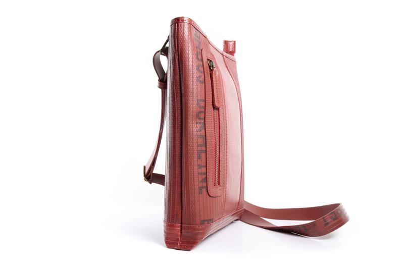 Elvis & Kresse - Reclaimed Fire Hose Reporter Bag - Buy Me Once UK