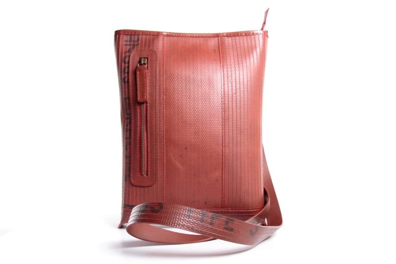 Elvis & Kresse - Reclaimed Fire Hose Reporter Bag - Buy Me Once UK