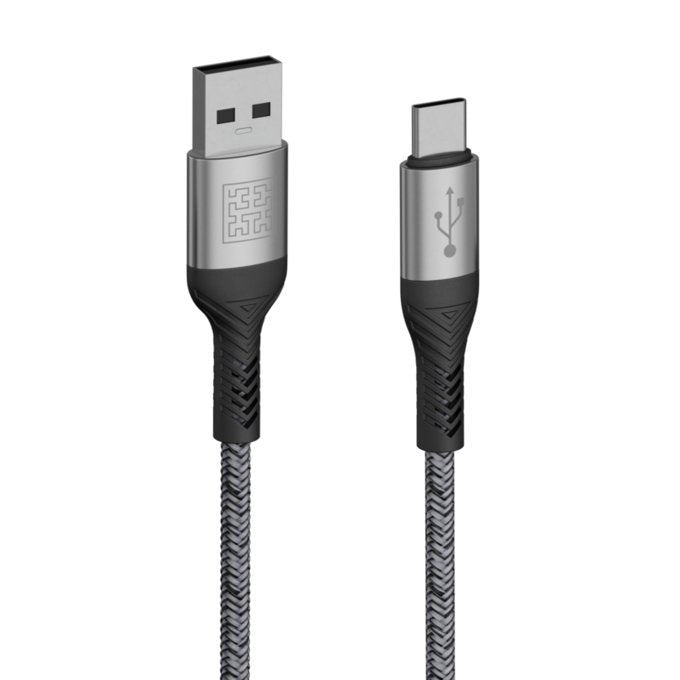 Syllucid - Reinforced Ethical Charging Cable, USB-A to C - Buy Me Once UK