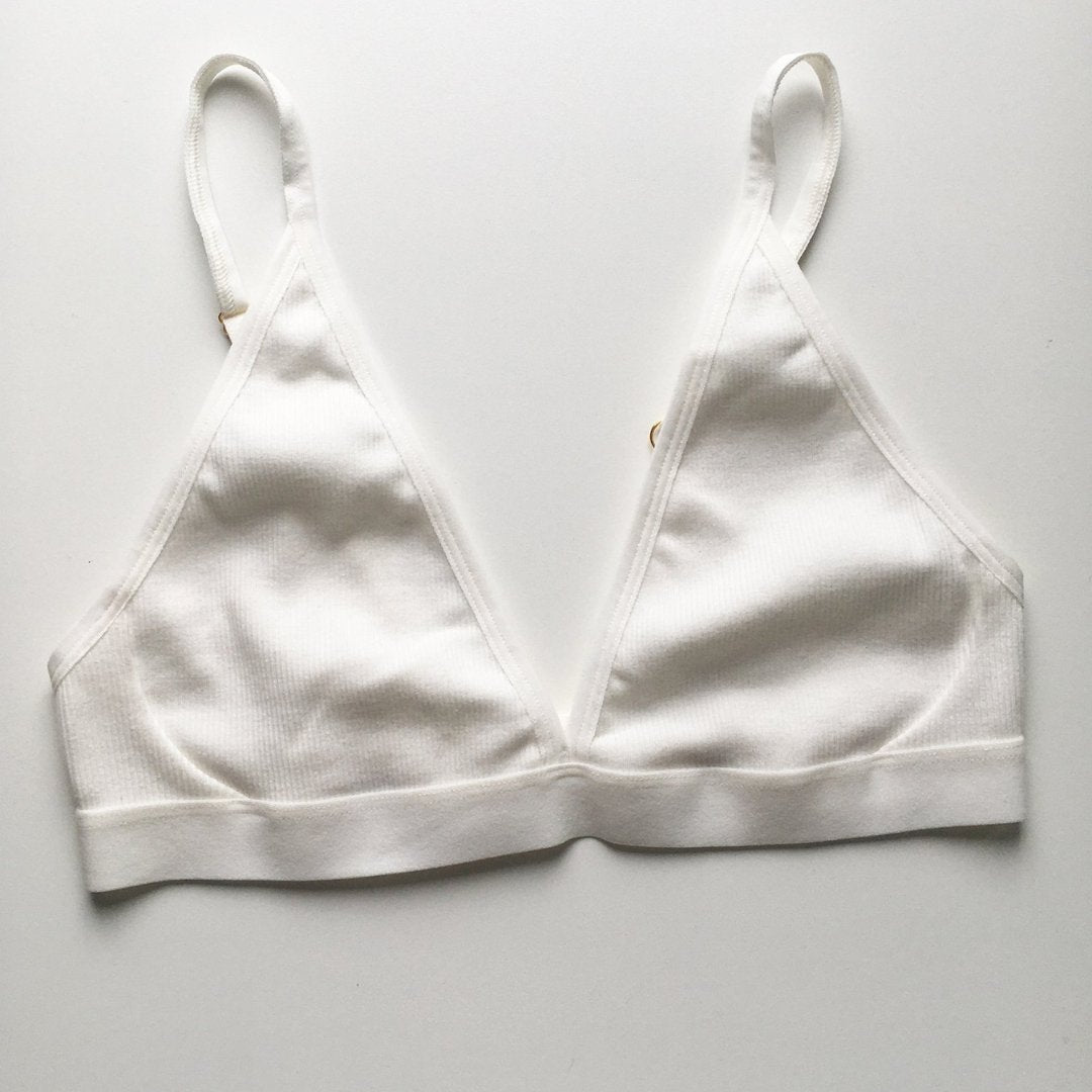 Elliot Organics - Ribbed Organic Cotton Soft Cup Bra - Buy Me Once UK