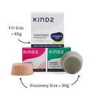 KIND2 - Shampoo & Conditioner Bar Discovery Bundle - Buy Me Once UK