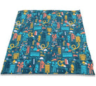 Pacmat - Snakes & Ladders Print Waterproof Picnic Blanket, Family Size - Buy Me Once UK