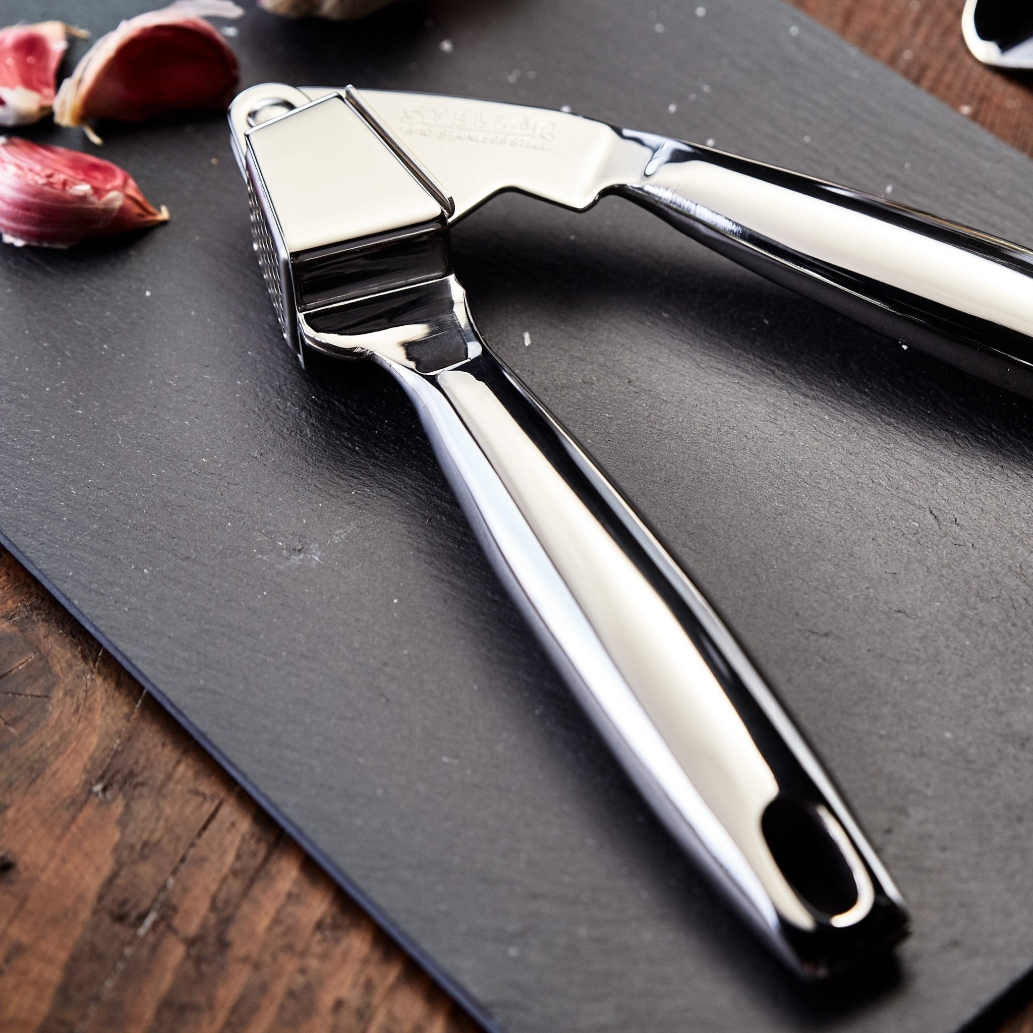 Stellar - Stainless Steel Garlic Press - Buy Me Once UK